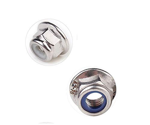 Amazon.co.jp: JUNYON フランジロックナット ナイロンロックナット